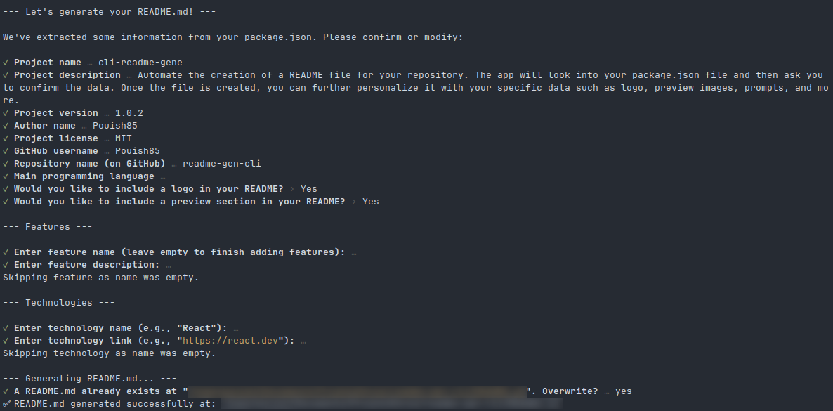 Readme Generator - Image 2